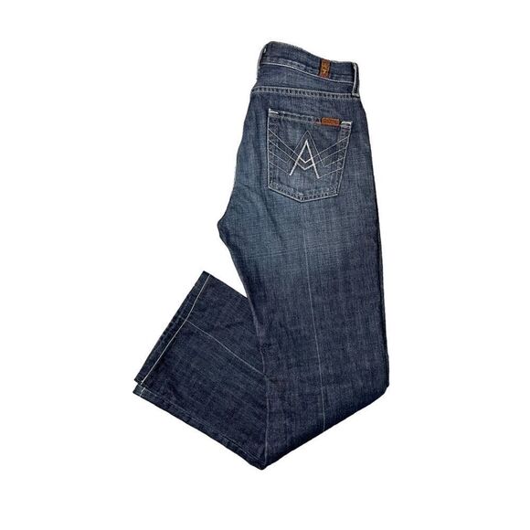 7 For All Mankind “A” Pocket Boot Jeans - Picture 1 of 8